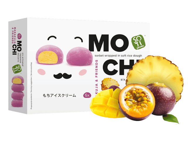 Mango Mochi Ice Cream